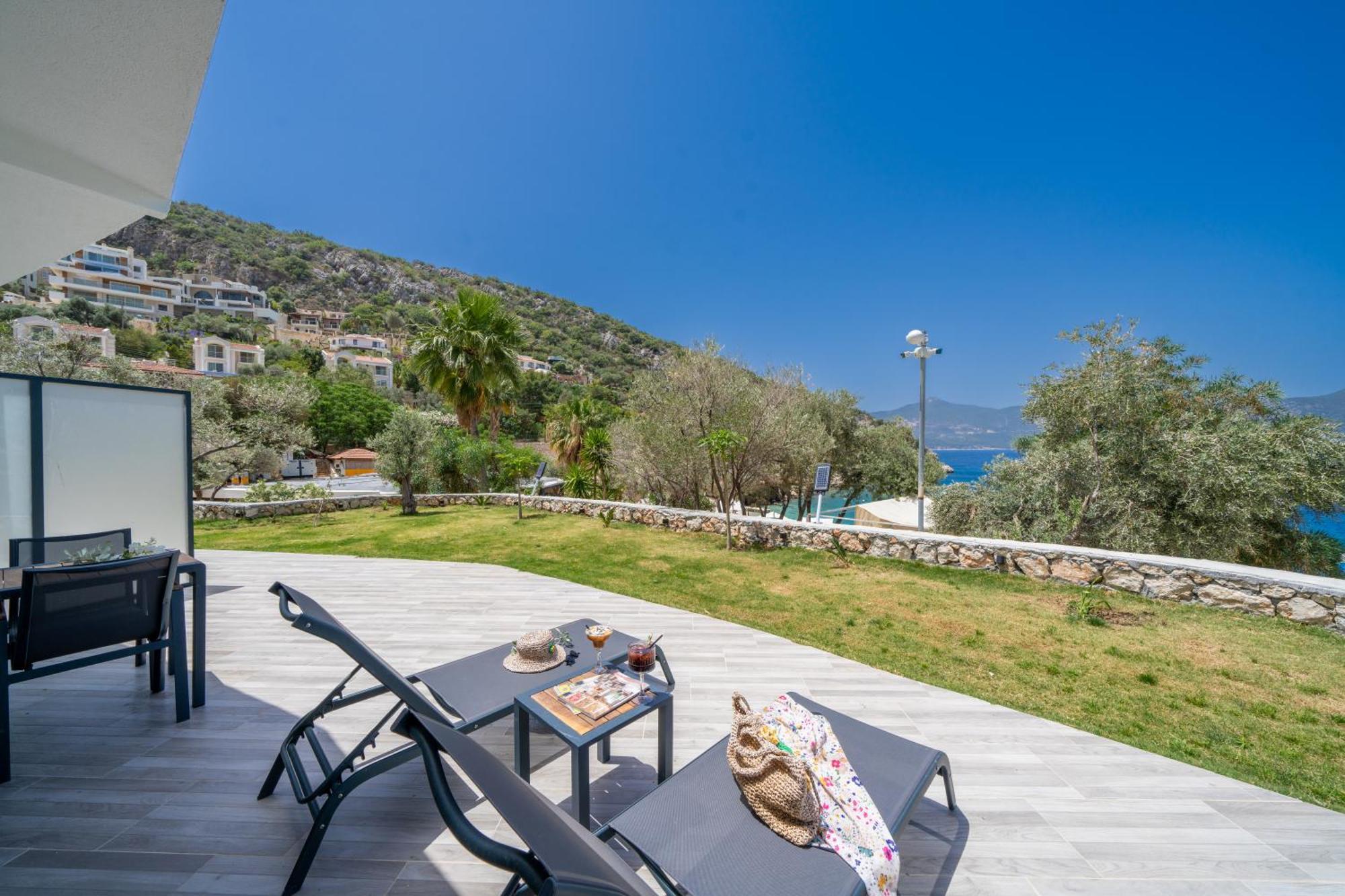 Kalkan Beach Park Hotel Kaş Eksteriør bilde