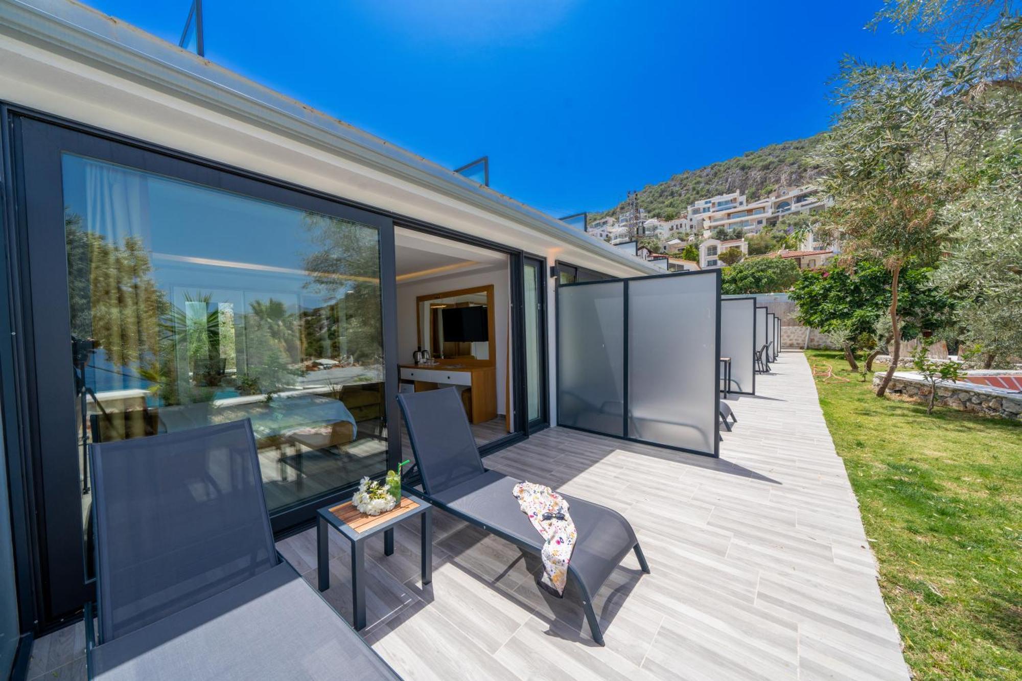 Kalkan Beach Park Hotel Kaş Eksteriør bilde