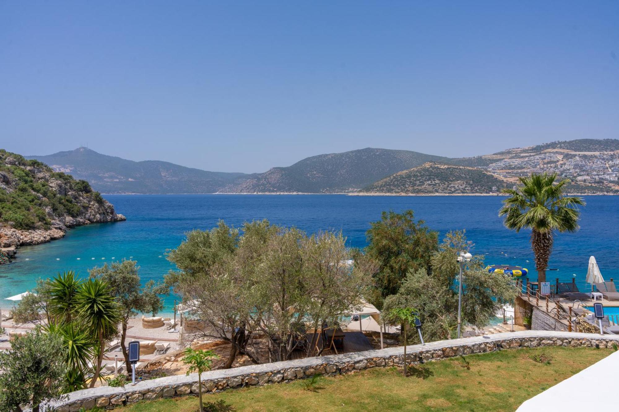 Kalkan Beach Park Hotel Kaş Eksteriør bilde
