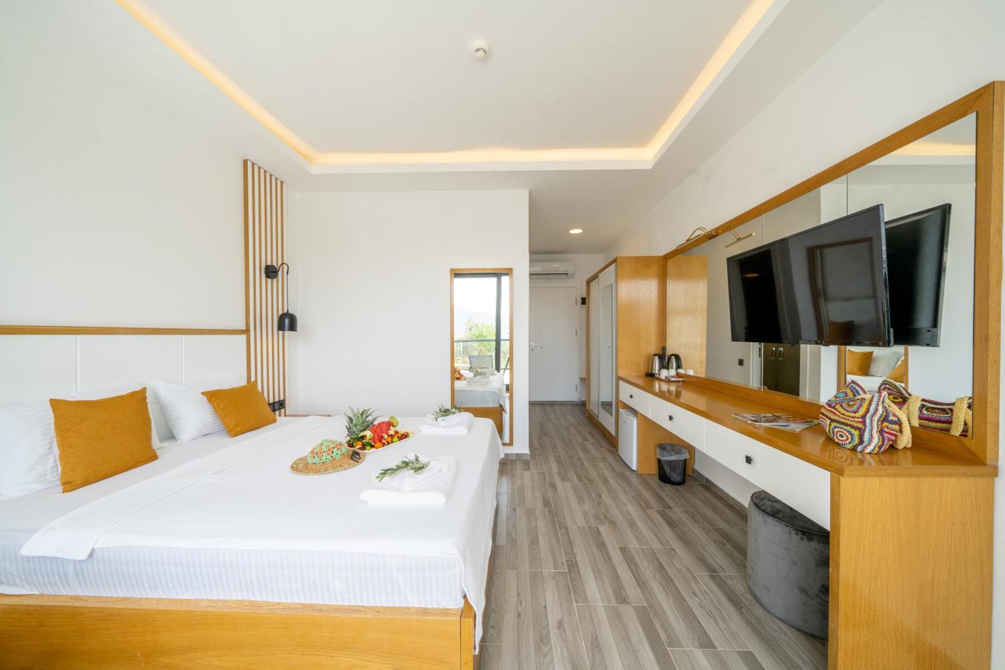 Kalkan Beach Park Hotel Kaş Eksteriør bilde