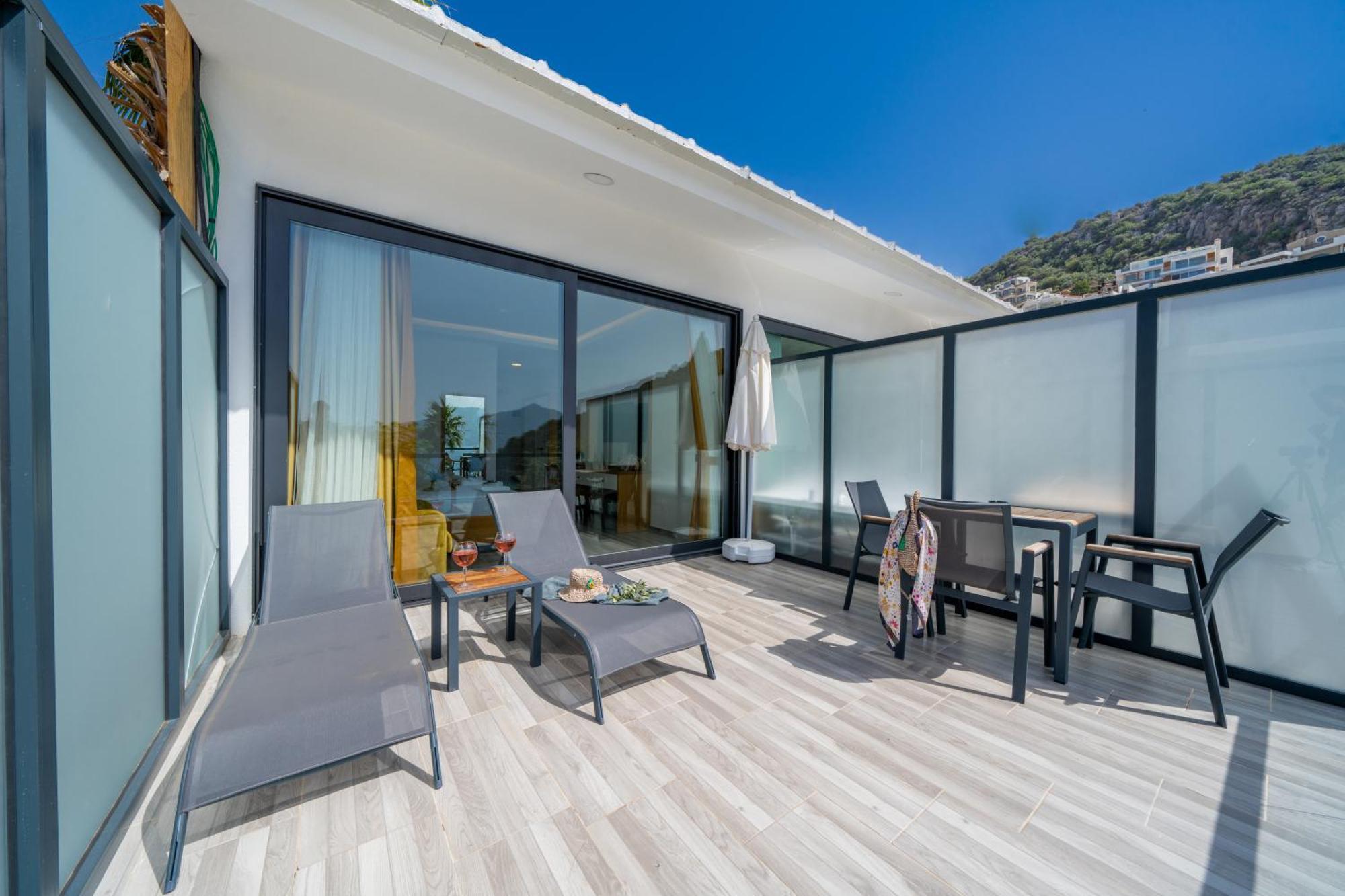 Kalkan Beach Park Hotel Kaş Eksteriør bilde