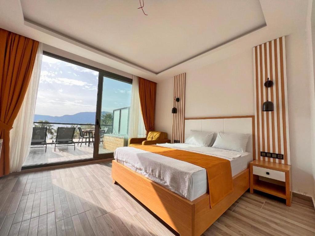 Kalkan Beach Park Hotel Kaş Eksteriør bilde